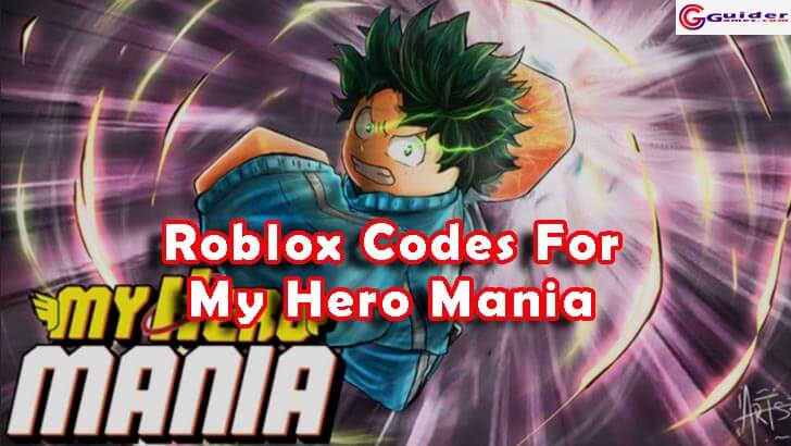All Roblox My Hero Mania Codes List (Updated)